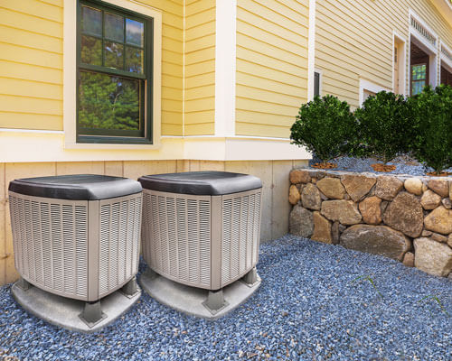 Heating And Air Conditioning Heat Pump Units